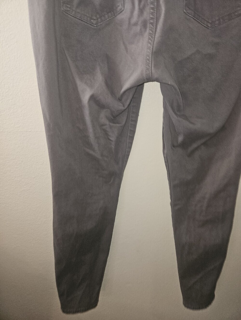 Gap Womans True Skinny High Rise Gray Pants Size 33R - Picture 9 of 12